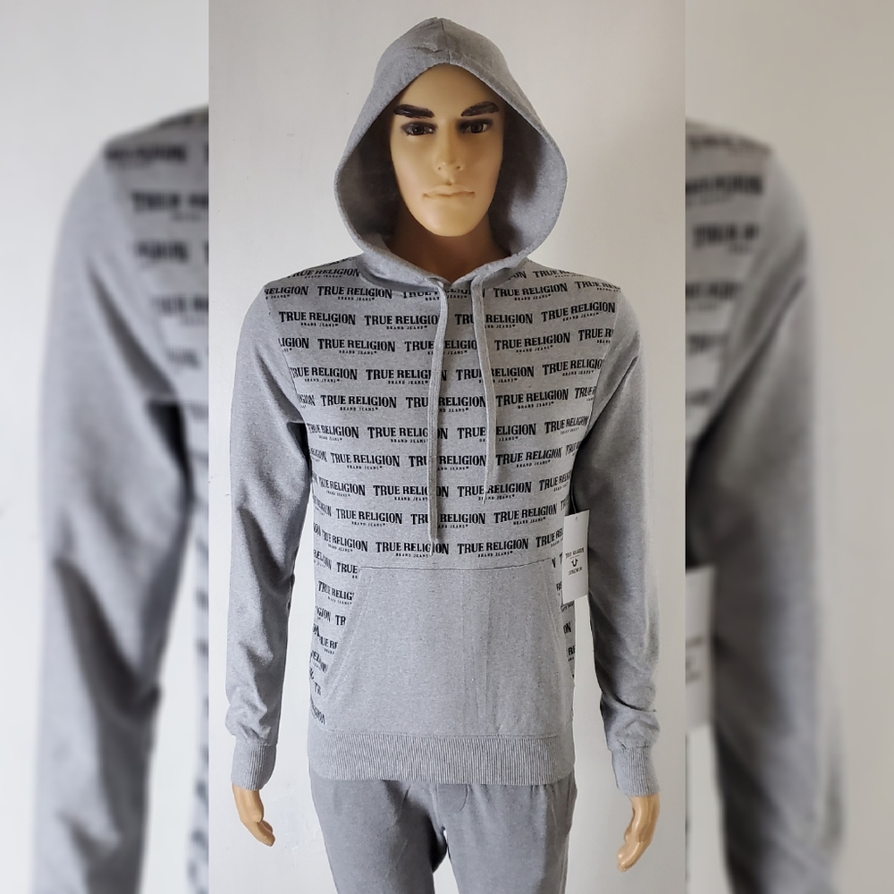 TRUE RELIGION LOUNGEWEAR HODDIE MENS - Picture 9 of 12